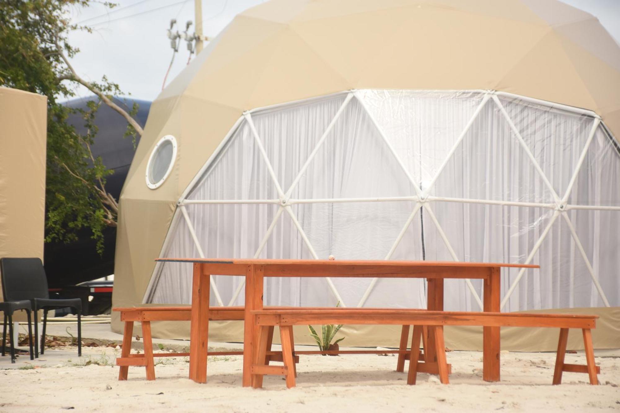Hidden Island Glamping Isla Mujeres 호텔 외부 사진